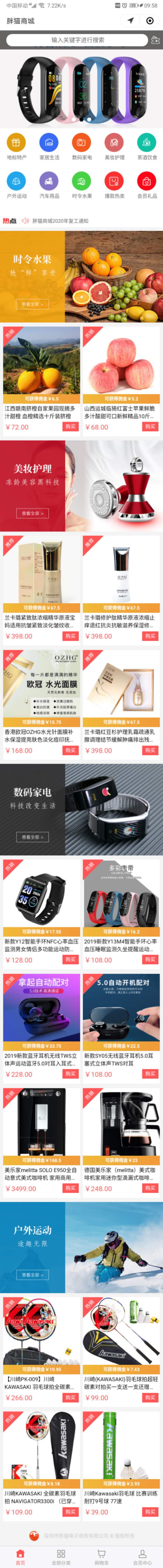 胖貓商城網(wǎng)站建設(圖1)